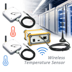 <b>Wireless</b> Home <b>Temperature</b> Monitoring Device Home Alarm Security System 1200m 2 Sets <b>Wireless</b> <b>Temperature</b> <b>Sensor</b> - Product Image 1