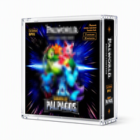 Boîte de présentation en acrylique pour booster de Palworld – Étui de rangement souple, moderne et de grande capacité pour cartes à collectionner et objets de collection
