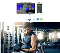 Pelacak Detak Jantung Anti Air Terbaru yang Dapat Diisi Ulang dengan BLE ANT+ Rentang 40-220 BPM Kompatibel dengan Wahoo/Strava untuk Kebugaran di Gym dan Olahraga
