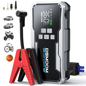 Salto Auto <span class=keywords><strong>Avviatore</strong></span> Power Bank Batteria di <span class=keywords><strong>Emergenza</strong></span> con Gonfiatore per Pneumatici 4 in 1 Multifunzione Auto Salto <span class=keywords><strong>Avviatore</strong></span> - Product Image 2