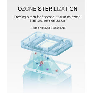 Poubelle intelligente 72L avec stérilisation à l'ozone et tri à double couche |    Poubelle de cuisine |   Capteur d'induction et commande tactile - Product Image 4