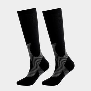 <b>Men</b> Women Knee High <b>Compression</b> Socks <b>for</b> Running Cycling Sport Outdoor Athletic Support <b>Stockings</b> Pressure Custom Logo Design - Product Image 6