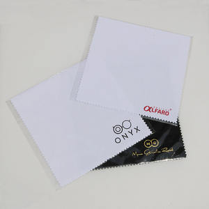 Nettoyeur de <span class=keywords><strong>lunettes</strong></span> en microfibres, Logo personnalisé de haute qualité, pour le nettoyage des verres, écrans de téléphones - Product Image 1