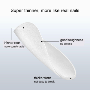 420 capsules d'ongles artificiels mats, forme amande, cercueil, en T, couvrance totale, <span class=keywords><strong>faux</strong></span> ongles givrés, pointes en <span class=keywords><strong>gel</strong></span> souple - Product Image 5