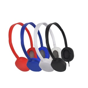 <strong>2026</strong> <strong>Best</strong> Selling Custom Logo Wired Headphones Wired Earphones Cheap 3.5mm Plug Wired Earphone with Flat Cable <strong>Headset</strong> - Product Image 1