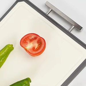 Planche à découper en acier inoxydable, antibactérienne, épaissie, pour légumes et viande – Offre Spéciale - Product Image 5