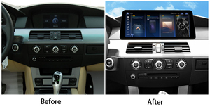 หน้าจอสัมผัส HD ขนาด 12.3 นิ้ว ระบบคู่ สำหรับรถยนต์ BMW ซีรีส์ 5 E60 CCC ปี 07-10 รักษาระบบ CCC ดั้งเดิมของรถ - Product Image 2