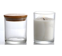 Pot en verre pour petite bougie, 1 pièce