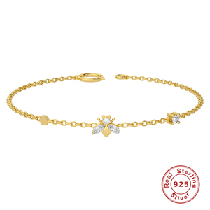 Bracelets ROXI Designer Design Unique Fashion Light Luxury Wild Bee en argent sterling S925 - Product Image 3