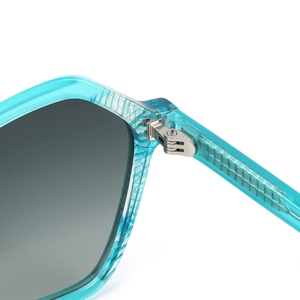 Gafas de sol tipo ojo de gato para mujer, lentes degradadas con montura completa, ligeras, estilo informal, para adultos - Product Image 4
