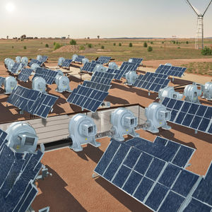 Sistem Pelacak Surya China Techno Gear <span class=keywords><strong>7</strong></span> <span class=keywords><strong>Inch</strong></span> TVMR7-190 <span class=keywords><strong>Slewing</strong></span> <span class=keywords><strong>Drive</strong></span> dengan Motor DC - Product Image 5