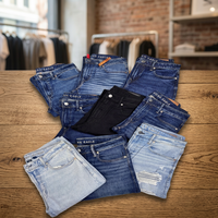Prix Super Bas – Jeans en Denim pour Hommes et Garçons, Surplus de Marques, Coupe Slim Droite, En Stock, MOQ100, Prix FOB BDT583.36-789.97