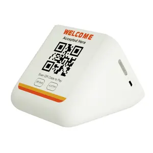 ES12 4G QR-Zahlungs-Soundbox mit Zahlungserklärung bequemes Code-Scannen WLAN-Zahlungssprecher für Bequemen Laden