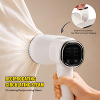 Défroisseur Vapeur Portable Professionnel à Chauffage Rapide avec Réservoir d'Eau pour Vêtements, Idéal pour la Maison, l'Hôtel et le Bureau