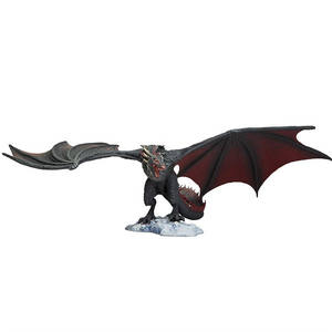 Figurine <span class=keywords><strong>de</strong></span> dragon McFarlane Game of Thrones, dragon <span class=keywords><strong>de</strong></span> <span class=keywords><strong>glace</strong></span>, dragon noir, ornement en boîte, accessoires <span class=keywords><strong>de</strong></span> décoration - Product Image 6