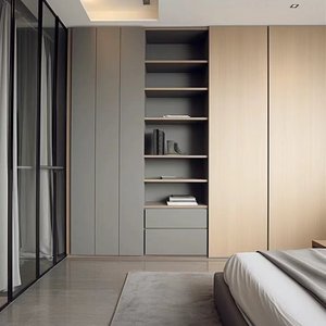 Armoire de rangement de chambre à coucher de Style nordique moderne pour vêtements chaussures chapeaux meubles de maison polyvalents pour villas ateliers pour salle de sport - Product Image 3