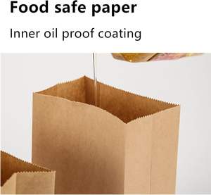 Bolsa de Papel Kraft Marrón Reciclable Certificada con su Propio Logotipo - Product Image 3