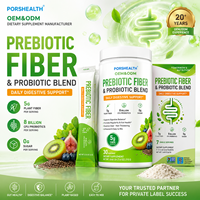 Poudre de fibres alimentaires prébiotiques OEM ODM fraise et légumes pour la santé intestinale, le soutien du métabolisme et le bien-être quotidien