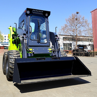 Spedizione gratuita YHMG Mini Skid Steer Diesel Loader economico YH65 Wheel Loader Minicargador EPA motore compatto Skid Steer Loader