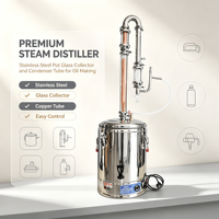 Appareil de distillation électrique, machine d'extraction d'huiles essentielles, portable pour les petites entreprises mobiles