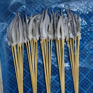 Brochettes <span class=keywords><strong>de</strong></span> Calamars Grillés en Gros, Bâtonnets <span class=keywords><strong>de</strong></span> Tentacules Grillés, Origine Shandong - Product Image 1