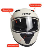 Casque de moto électrique intégral toutes saisons GID 868 en ABS, certifié DOT, fermeture rapide, état neuf, homme femme, garantie 1 an