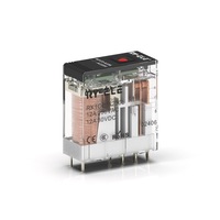 RY-ele Kit de socle de relais électromagnétique personnalisable RX1CO-A220L & RX1COF 5 broches 16A 250VAC, scellé, miniature, en alliage d'aluminium