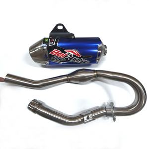 Sistema di Scarico Completo CHMotor con Silenziatore Posteriore Centrale per HONDA CRF250 2018-2023 Moto Elettrica da Cross in Acciaio Inox - Product Image 4