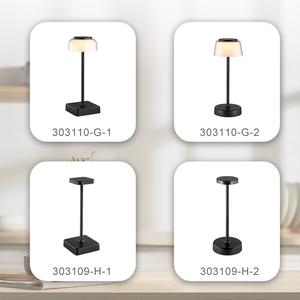 Phong Cách Mới Có Thể Sạc Lại Xách Tay <span class=keywords><strong>LED</strong></span> Bàn Cạnh Giường Ngủ Ngoài Trời Trang Trí Nội Thất Bảng Đèn Ánh Sáng Ban Đêm Cho Nhà Cho Vườn - Product Image 2