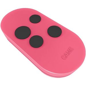 Control remoto Came Topd4fps rosa de 4 canales y doble frecuencia para garaje y cobertizo - Product Image 1