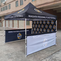Gazebo d'affaires d'exposition robuste 10x10 tente 3x3 chapiteau en aluminium pliant personnalisé tentes pop-up à baldaquin pour événements en plein air