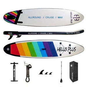 Tabla de Paddle Surf Inflable Personalizada OEM de 10'6'' con Diseño Libre, Tabla de SUP para Surfear, Diseño Arcoíris/1 Diseño Inflable Fácil de Usar - Product Image 5