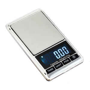 저렴한 100g 200g 500g 보석 및 금 디지털 저울 전자 무게 측정 배터리 전원 ABS + 스테인리스 미니 포켓 저울 - Product Image 4