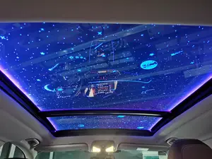 Car Interior Roof Star Light Auto Inner Glow Starlight Lamp Sunroof Light Emitter Atmosphere Illumination Lamps