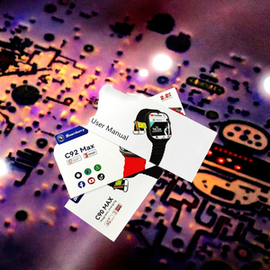 Thiết Kế Mới <span class=keywords><strong>C92</strong></span> Max Thông Minh Đồng Hồ Chống Sốc IP67 La Bàn Chống Thấm Nước Amoled HD Hiển Thị Android IOS Tương Thích Không Dây Sạc - Product Image 3