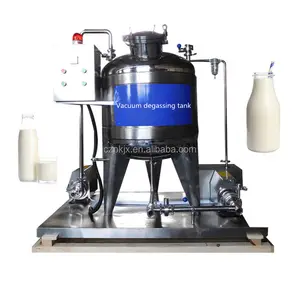 Buen uso desgasificador al vacío desgasificación leche aire quitar máquina tanque para leche
