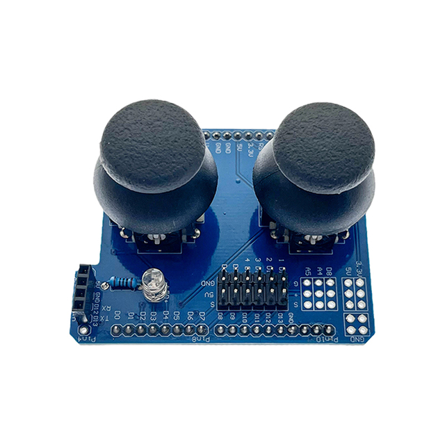 OKY3432-2 Electronic Building Block Dual PS2 Game Joystick Button Module JoyStick Compatible