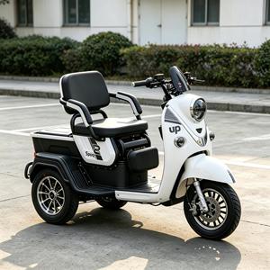 3 Wheel Pedicab Tricycle Brushless Rear Hub Motor 60V 600W Steel Frame City & Passenger Transport for the Elderly - Product Image 4