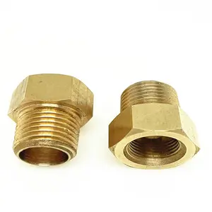Hot selling gas valve tube 1/4NPT to 1/4 INVERTED Flare connector for gas tank and appliances