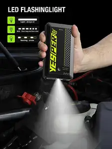 YESPER Armor Mini Cheap Price 12V 1500A Start Current Jumpstarter Booster Car Battery With Power Bank
