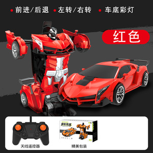 <span class=keywords><strong>Modelo</strong></span> 2 en 1, Auto Transformable a Control Remoto de 2.4GHz, Robot 2 en 1, Deformación con un Botón, Auto a Control Remoto con Luz LED, Rotación de 360° - Product Image 4