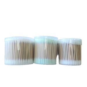 Hisopos de Algodón Jlbamboo, 200 Unidades, Desechables, Estériles, Suaves, Gran Capacidad, para Limpieza de Oídos y Desmaquillado en el Hogar - Product Image 2