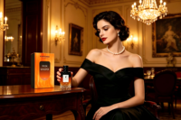 Eau de Parfum Florale Orientale au Musc pour Femme 50ml – Parfum Longue Durée Style Français aux Fleurs Blanches – Marque Privée