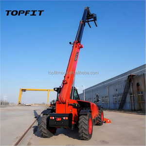 Cargador Telescópico de Alto Rendimiento TOPFIT para Obras de Construcción, Manipulador Telescópico, Montacargas con Brazo Telescópico - Product Image 6
