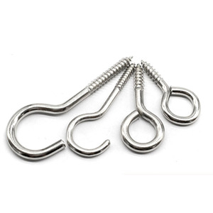 ขายส่งทุกขนาดโลหะสแตนเลส<span class=keywords><strong>แพะ</strong></span>ตาตัวเองแตะสกรูตะขอ - Product Image 6
