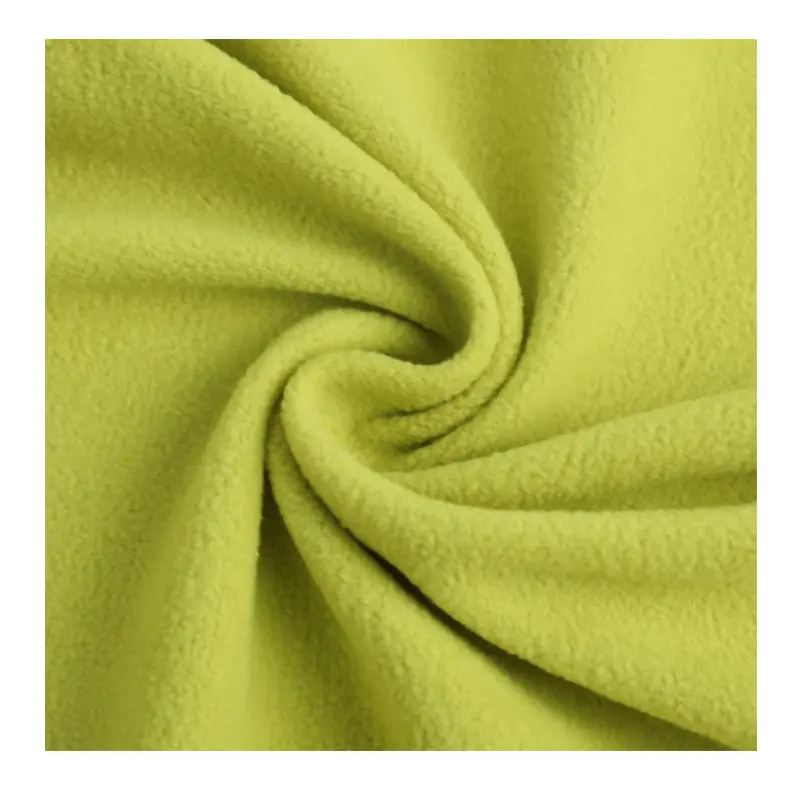 Hot Selling Cheap Micro Double Side 100% Polyester Polar Fleece Fabric Single Brushed Polyester Fabric For Garment