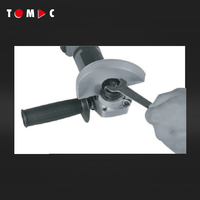 TOMAC 20V Meuleuse d'angle sans fil sans balais de 125mm, certifiée CE, outil électrique professionnel pour couper, meuler et polir