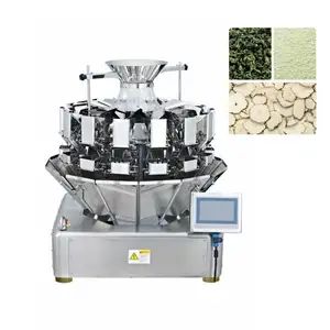 Automatic oats packaging machine multihead granules weighing and filling machine for sachet or large bag