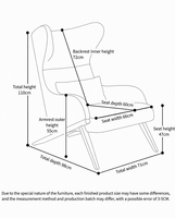 Chaise de bureau moderne pour visiteurs