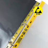 Porte-documents antistatique ESD ALLESD PP format A4, 50 pages, pour bureau